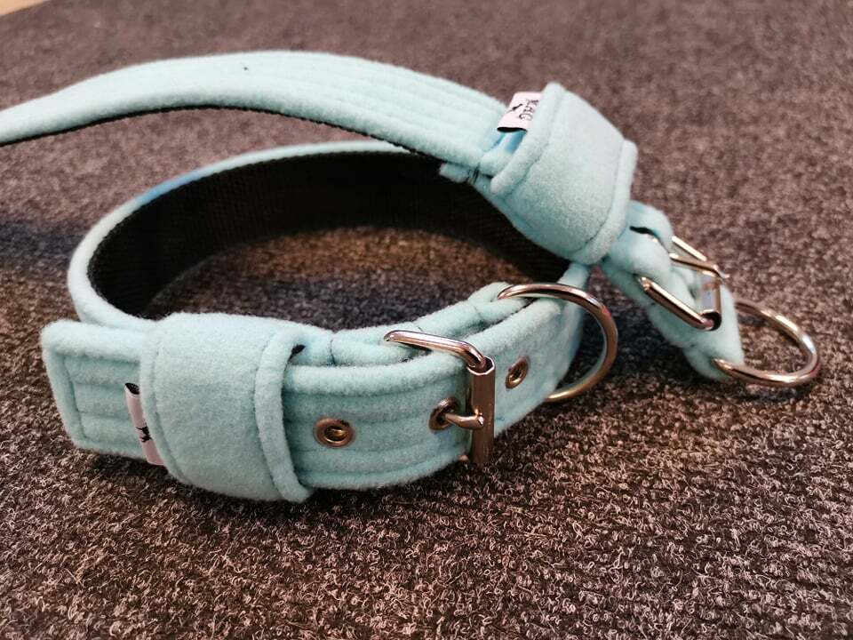 MAG Fleece päällysteinen vaaleansininen 3cm