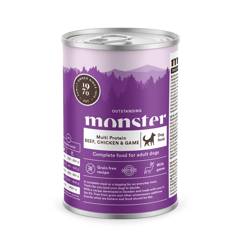 Monster Multi Protein Beef, Chicken & Game