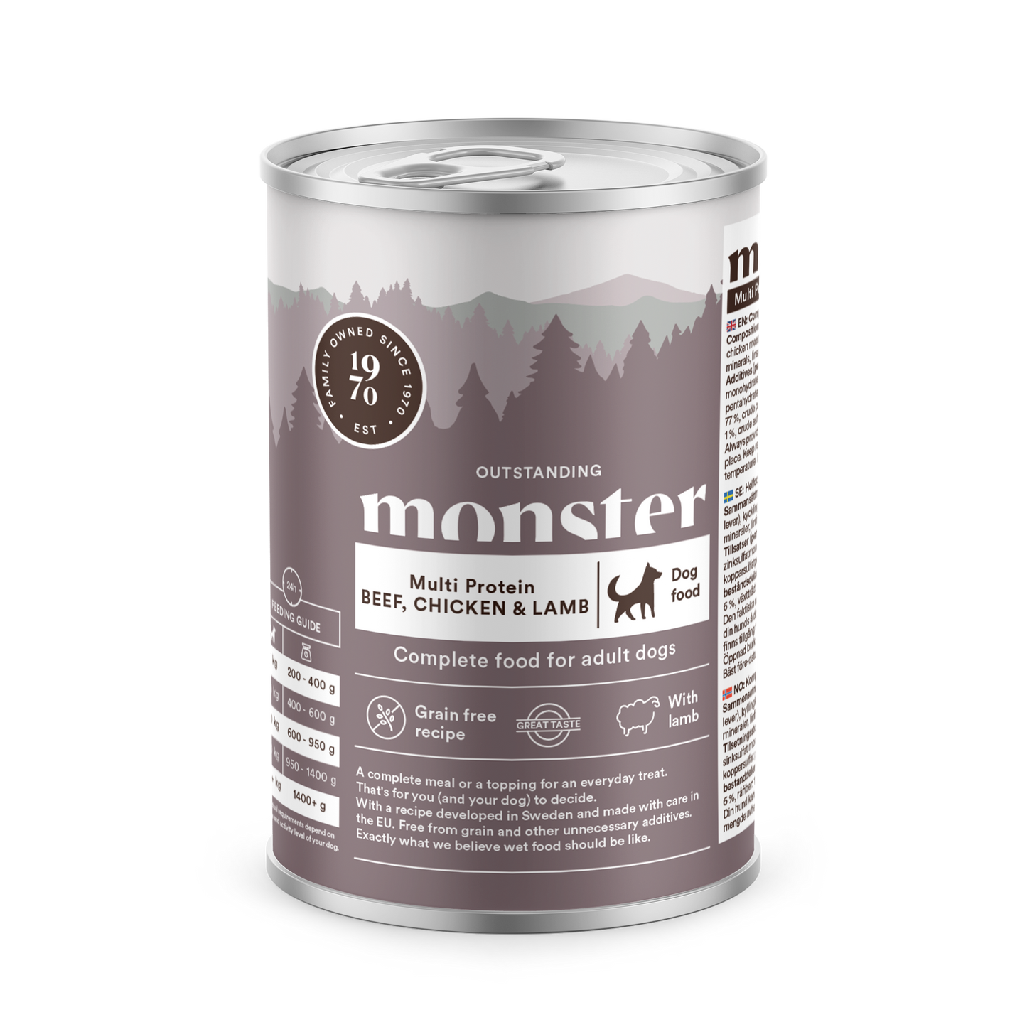 Monster Multi Protein Beef, Chicken & Lamb 400g