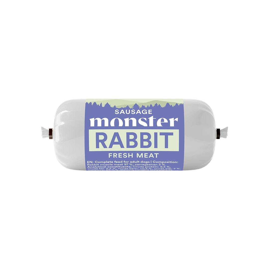 Monster Dog Sausage Rabbit 80g