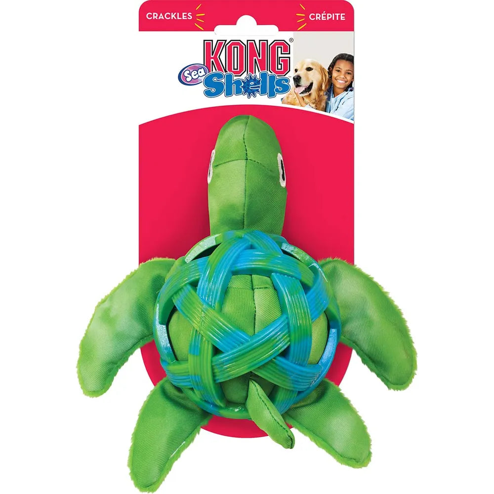 KONG Sea Shells Turtle M/L 10ø cm