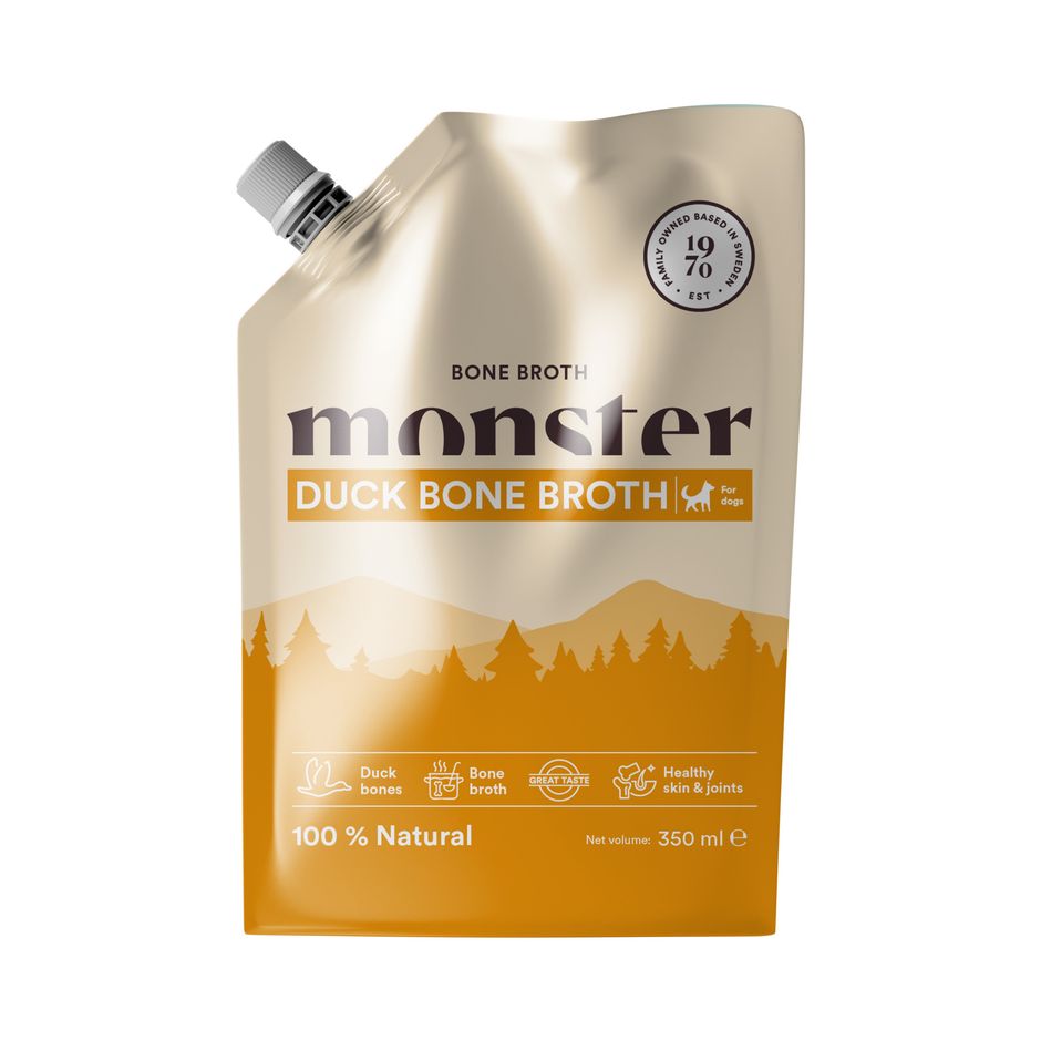 Monster Dog Bone Broth Duck 350ml