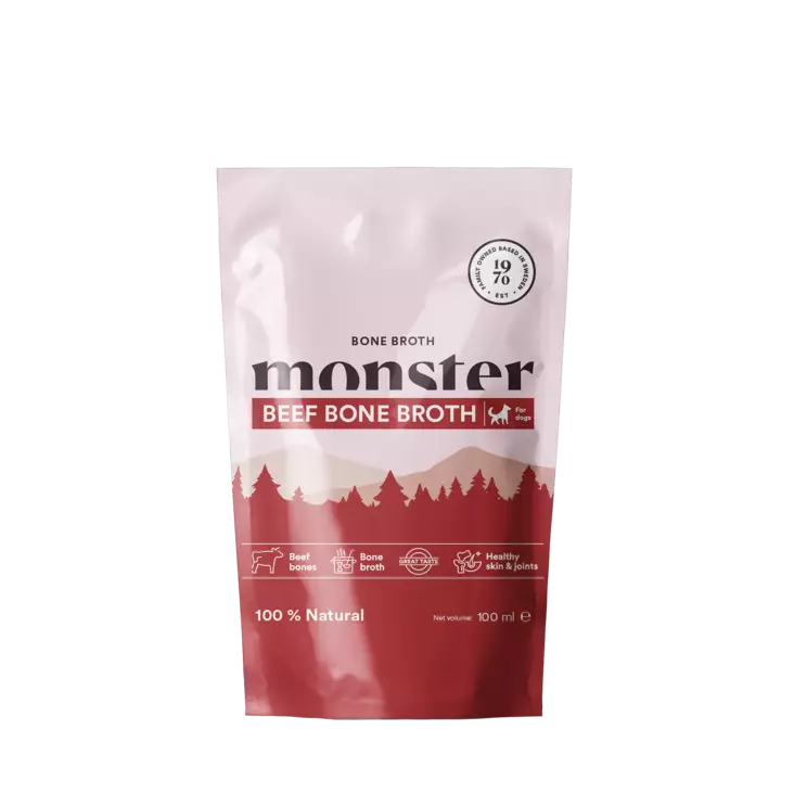 Monster Dog Bone Broth Beef 100 ml