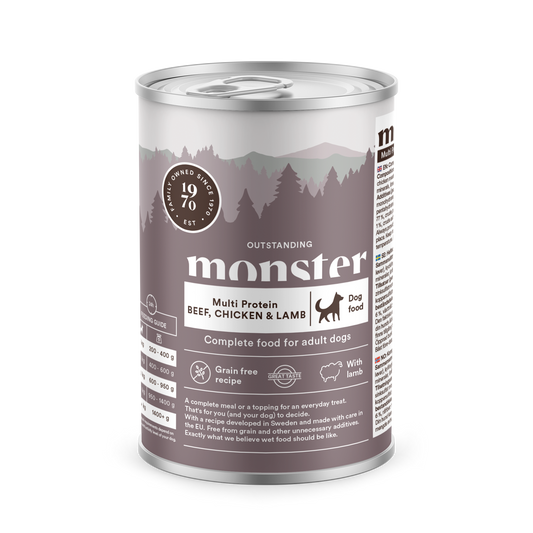 Monster Multi Protein Beef, Chicken & Lamb 400g