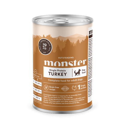 Monster Single Protein Turkey 400g