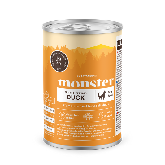 Monster Single Protein Duck 400g