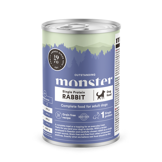 Monster Single Protein Rabbit 400g