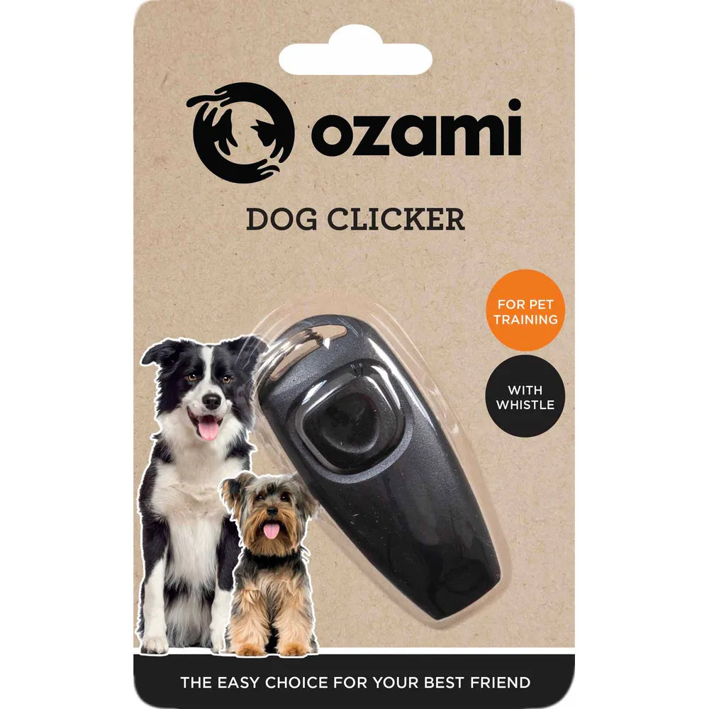 Ozami klikkeri pillillä