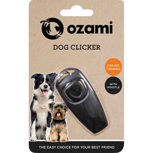 Ozami klikkeri pillillä