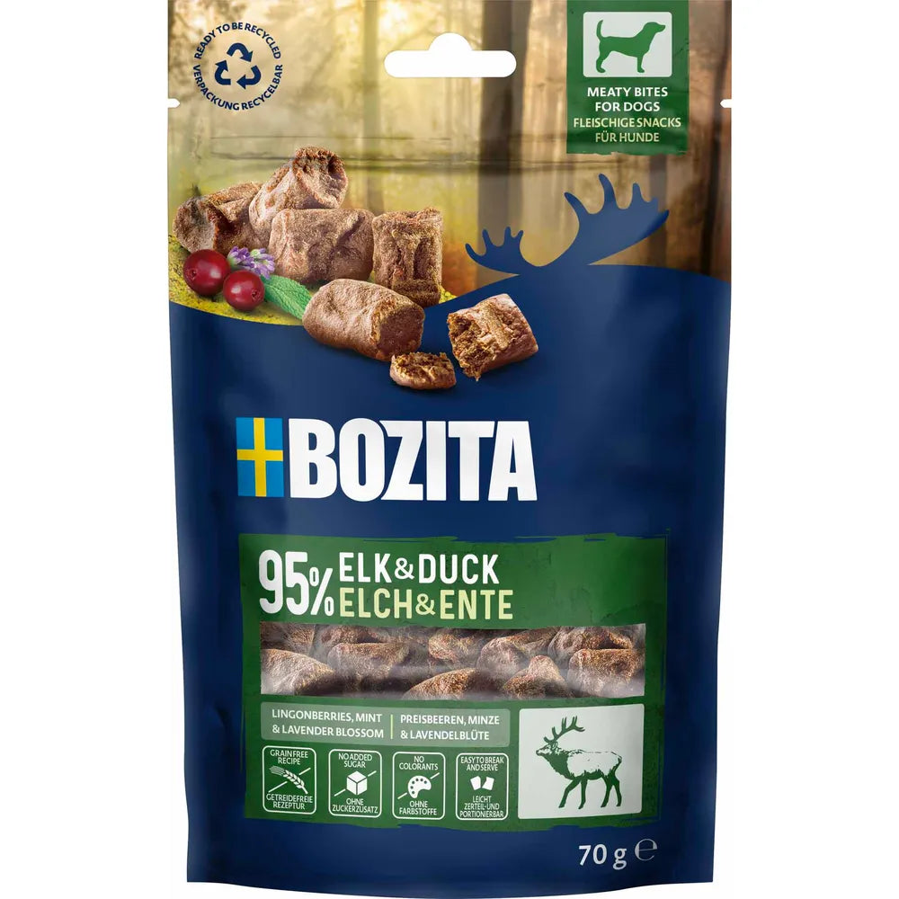 Bozita Meatybites Hirvi & Ankka 70g