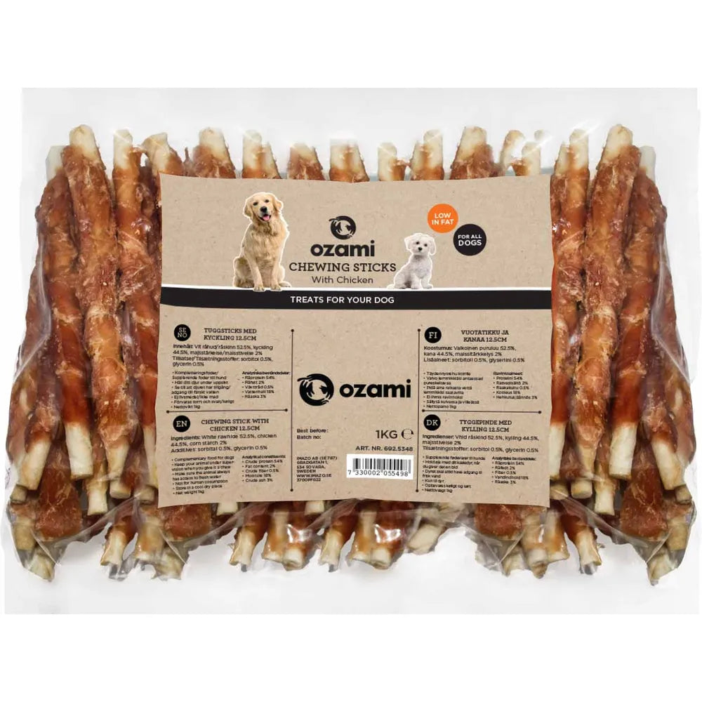 Ozami Vuotatikut kanakääreellä 12,5cm 1kg