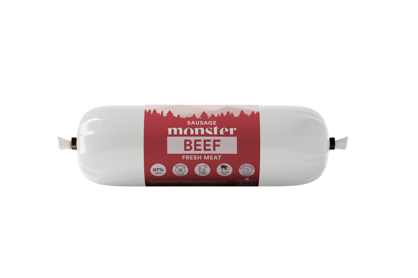 Monster Dog Sausage Beef