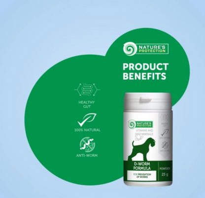 Nature's Protection D-worm formula 25g