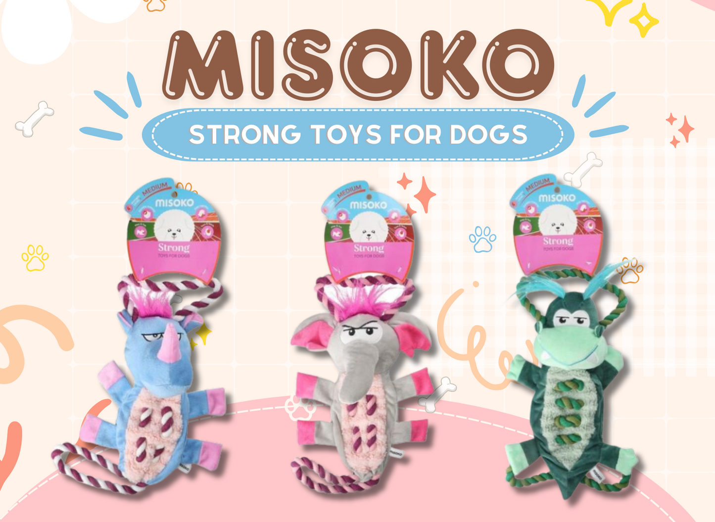 MISOKO köysilelu 48cm