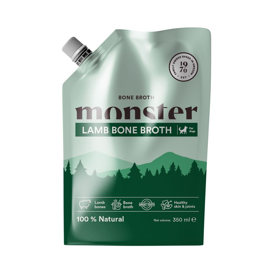 Monster Dog Bone Broth Lamb