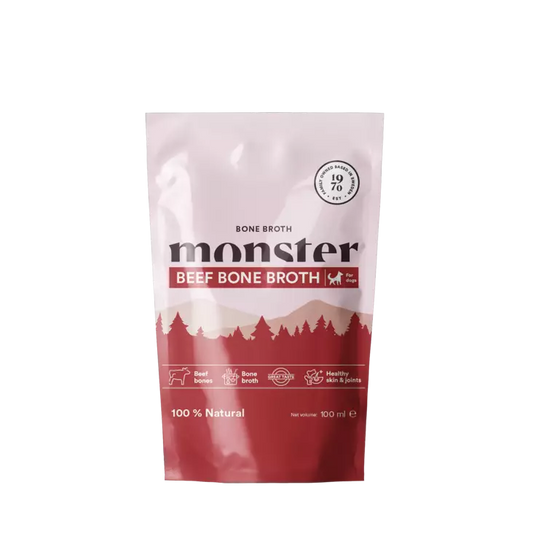 Monster Dog Bone Broth Beef 100 ml