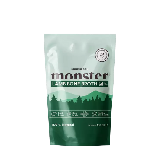 Monster Dog Bone Broth Lamb